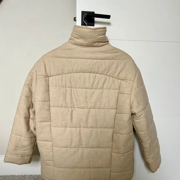 Pietsie Alamos Jacket in Oat Flannel Size Small - Picture 5 of 10